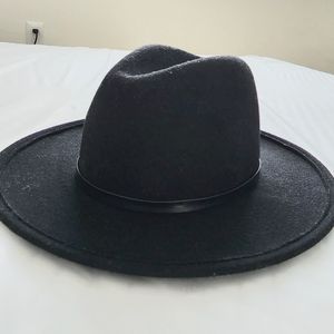 Black Fedora Hat